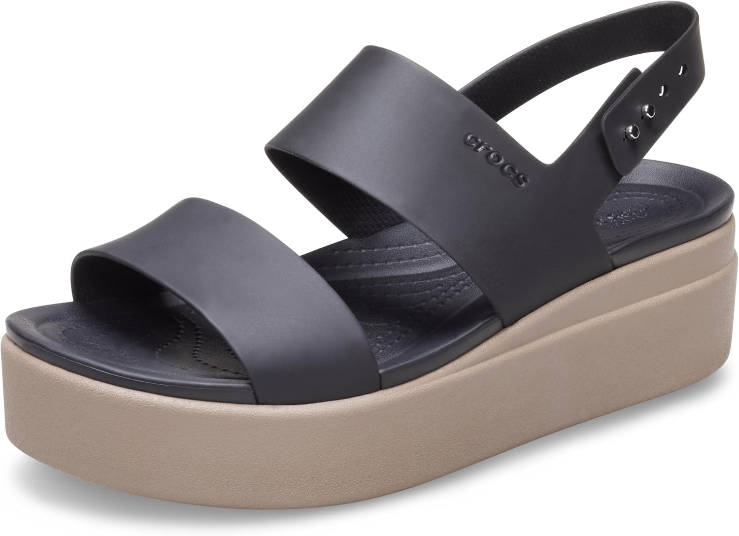 Crocs Women's Brooklyn Low Wedge Sandals for Ultimate Comfort