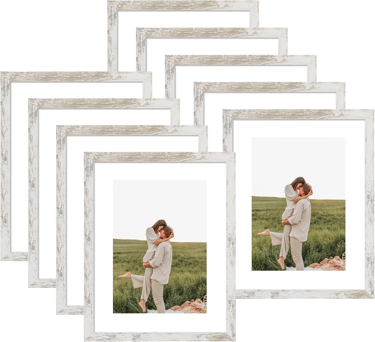 11x14 Picture Frame Set of 9 for Stylish Home Decor