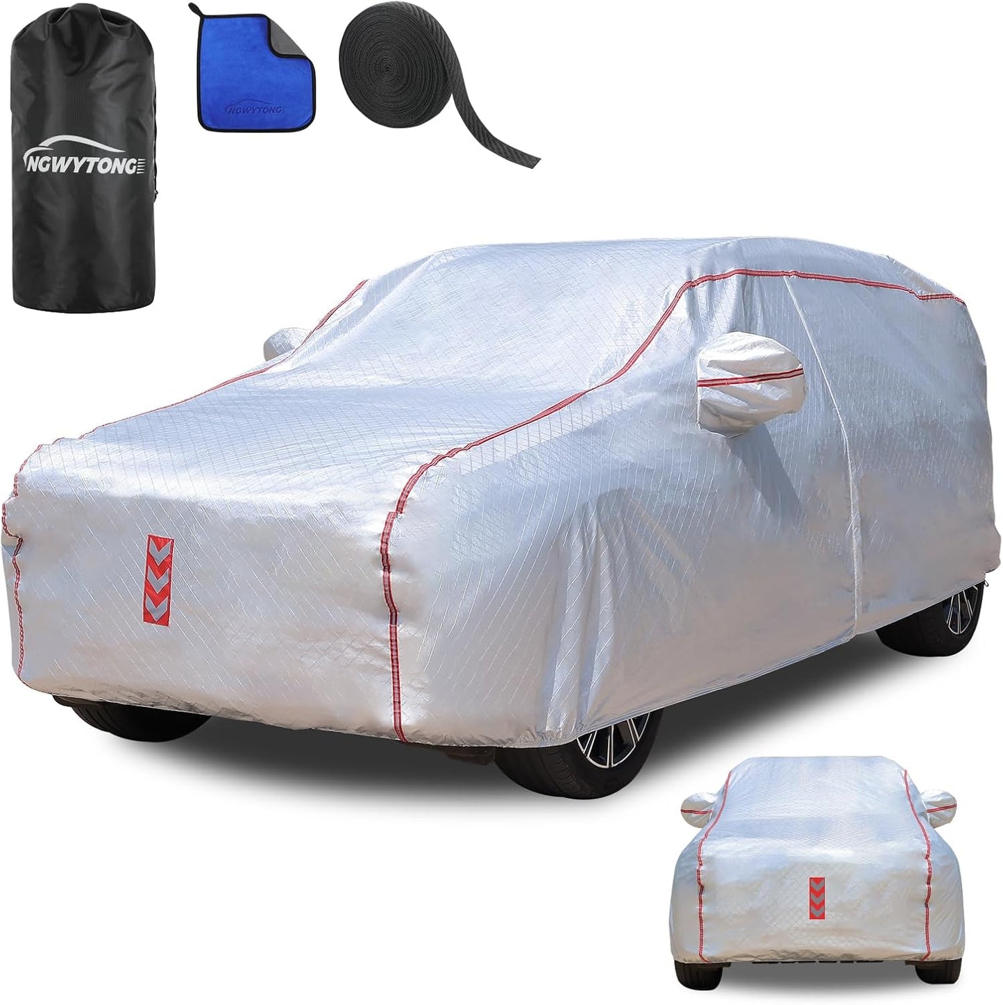 SUV Car Cover Waterproof All Weather for 182-190 in Vehicles