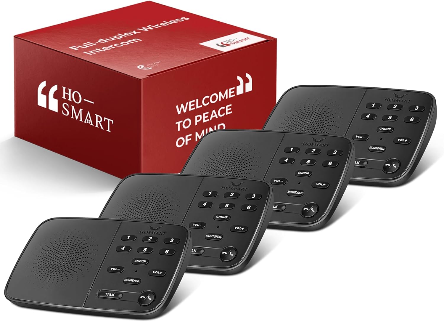 Hosmart UltraSpeak Pro Intercoms Wireless for Home Communication