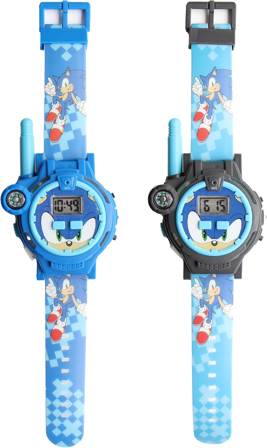 Sonic The Hedgehog Walkie Talkie Kid's Watches for Adventure
