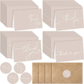 Thank You Cards Bulk 200 Pack 6 x 4 in Khaki - Blank Folded Notes