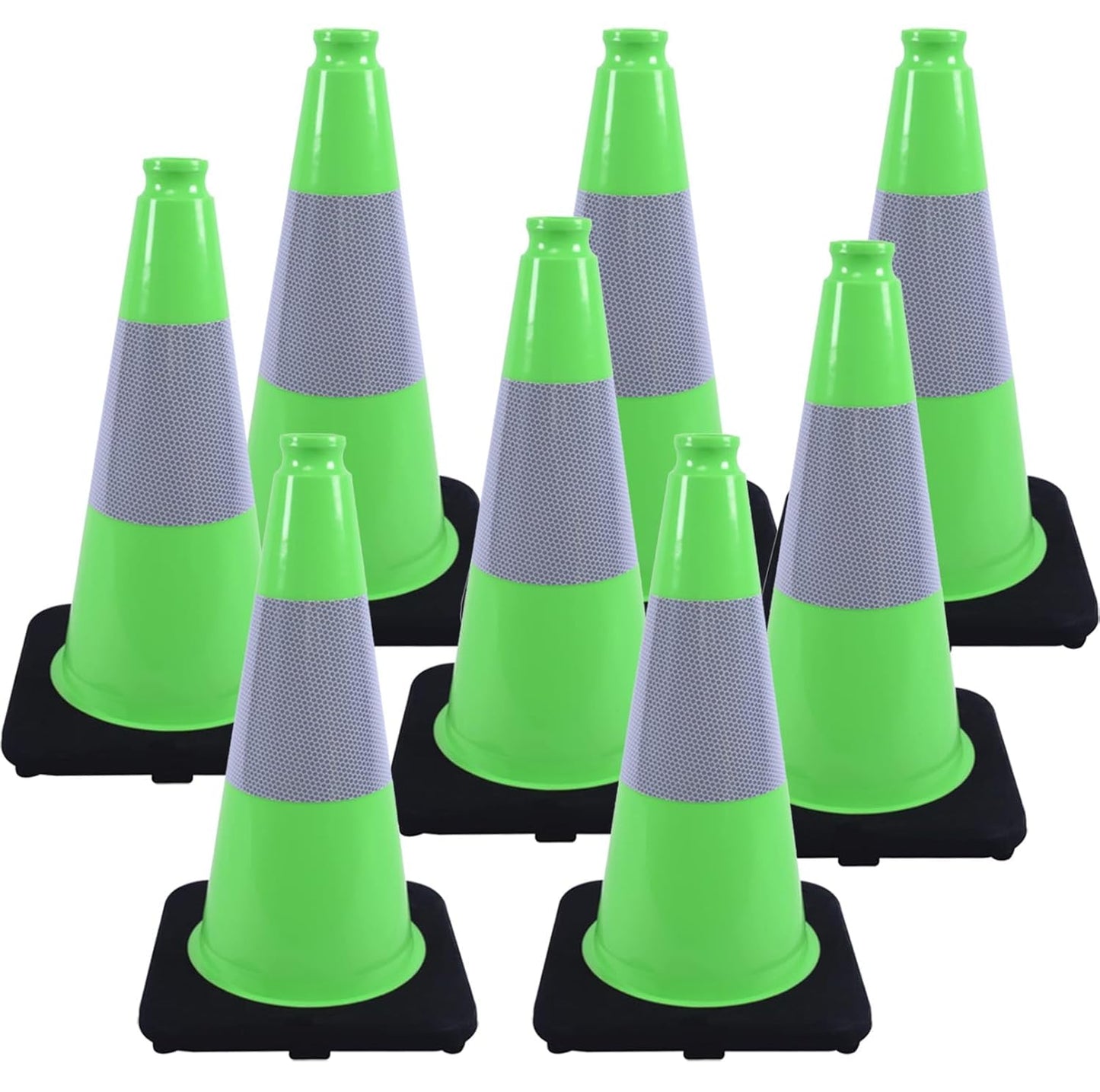 18 Inch Traffic Cones for Safety and Visibility in Any Weather