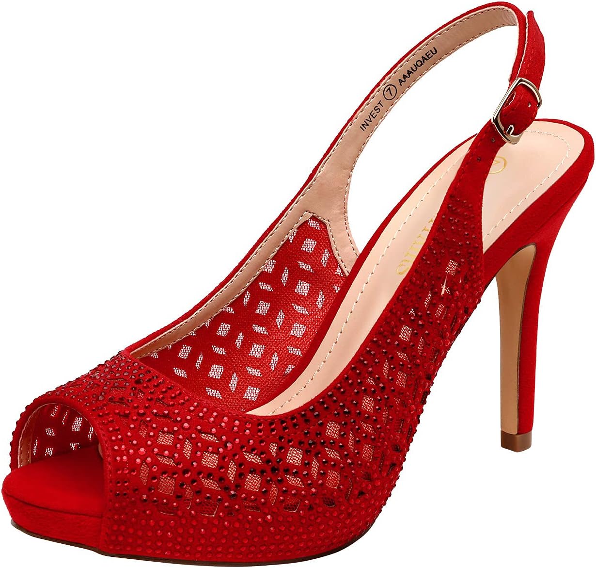 DREAM PAIRS Women's High Heels Platform Dress Pumps for Elegance