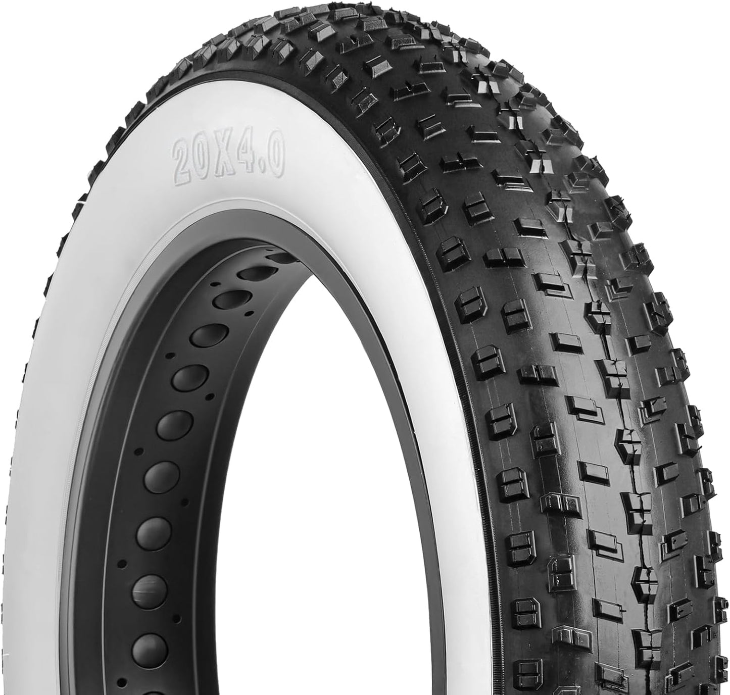 Hycline Fat Bike Replacement Tire: 20x4.0 Inch All-Terrain Tire