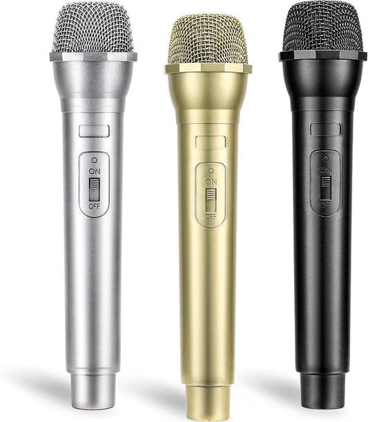Plastic Kids Microphone Set - Cosplay & Karaoke Fun!