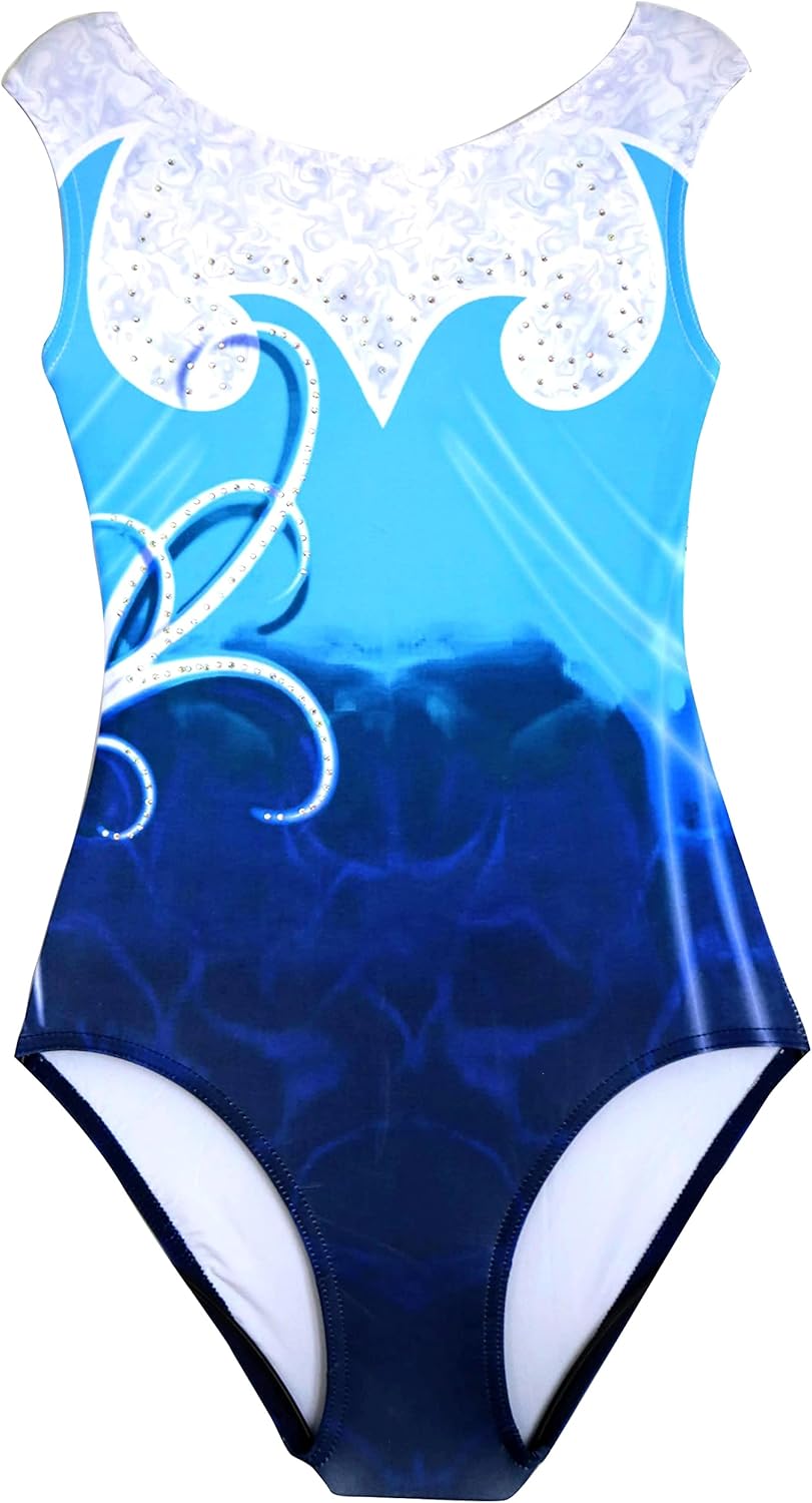 Stylish Gymnastics Leotards for Girls and Women, Sizes 3T-16