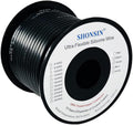 10 Gauge Silicone Wire Spool 50FT Black - Ultra Flexible Automotive