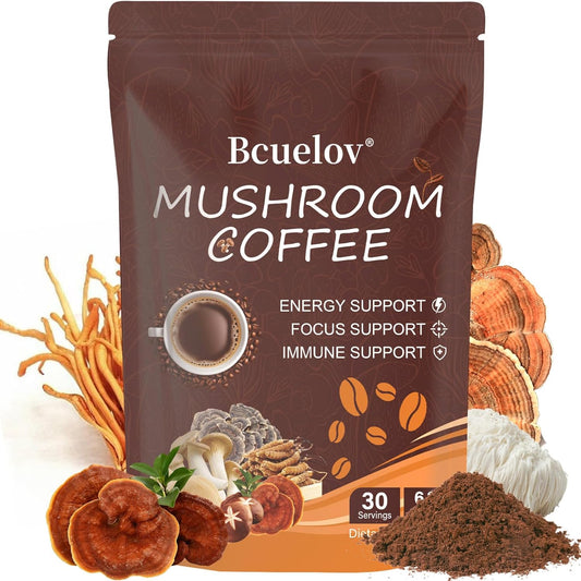 Organic Mushroom Coffee for Energy Boost