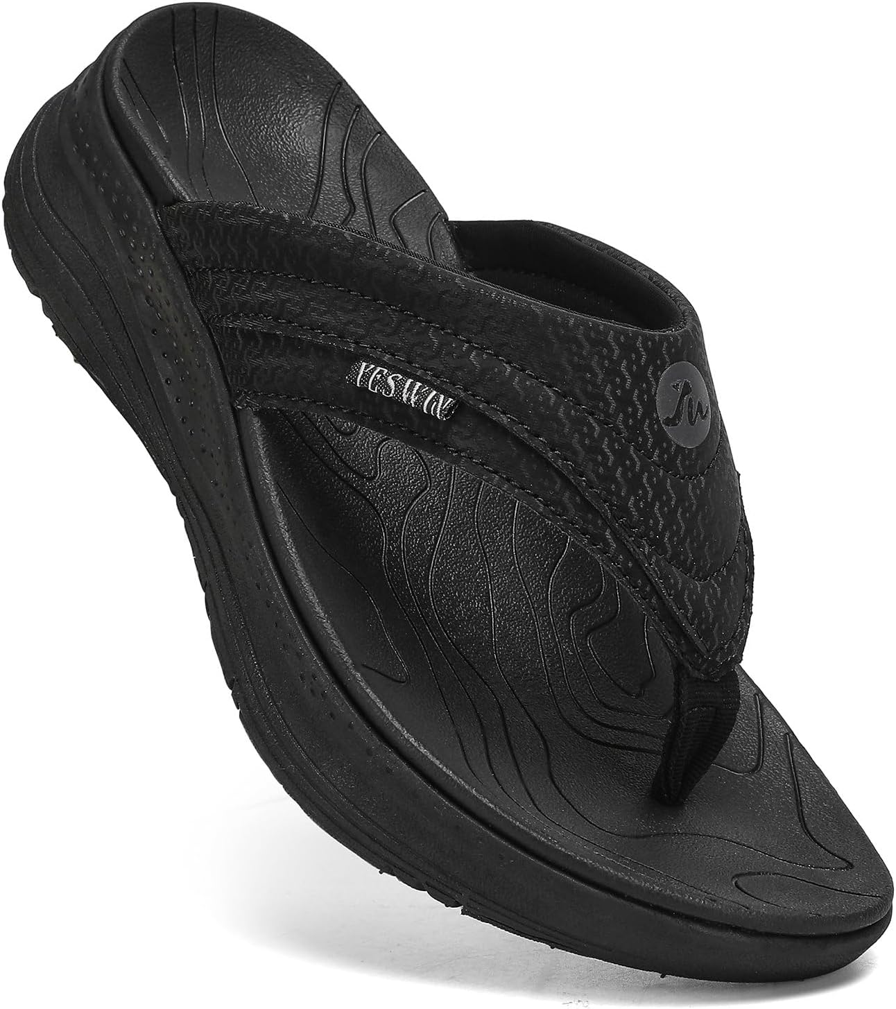 Women's Orthotic Platform Flip Flop with Arch Support Comfort