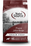 NutriSource Prairie Select Grain-Free Dog Food - Quail & Duck 15LB