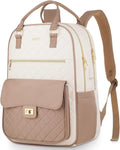 Aesthetic School Backpack for Teen Girls with Laptop Compartment