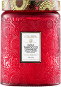 Goji Tarocco Orange Candle - Large 18 Oz Jar for Relaxation