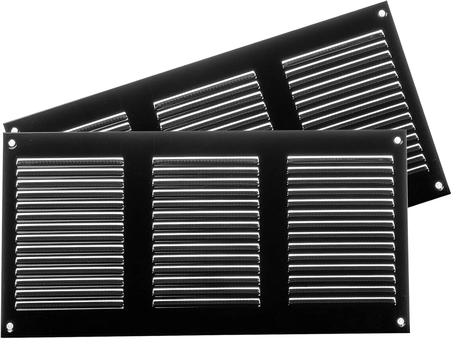 Repa Market 2-Pack Black Air Vent Cover for Ceiling and Sidewall