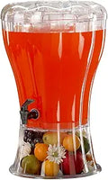 Clear Drink 3.5 Gallon Beverage Dispenser - Large Party Punch Server