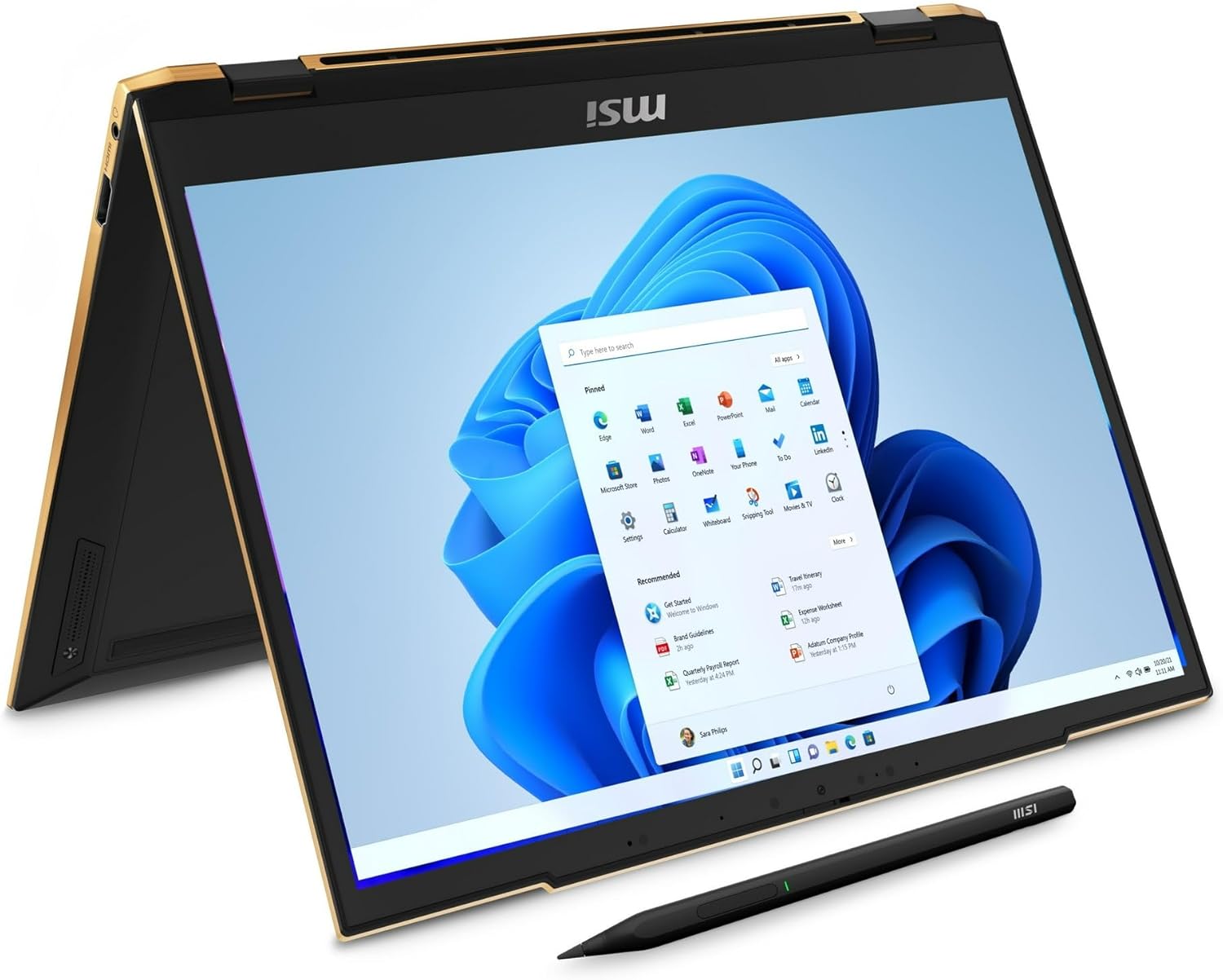 MSI Summit E13 AI Evo 2025 Laptop with Touchscreen and Thunderbolt