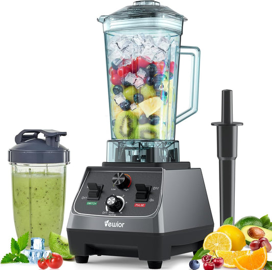 2200W VEWIOR Blender: Pro Smoothies on-the-Go