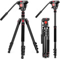 Victiv Camera Tripod 72in Video Tripod with Fluid Head - Stable