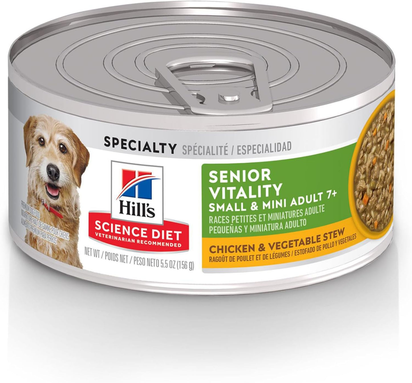 Hill's Science Diet Senior Vitality Wet Dog Food for Small Breeds