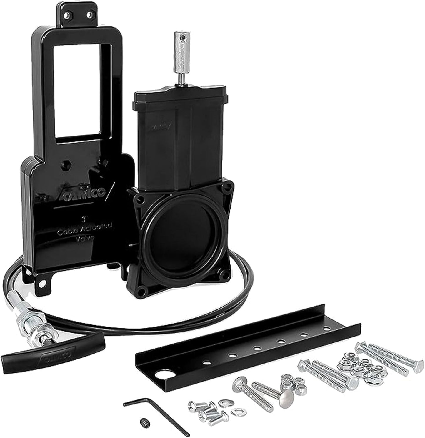 Camco RV Gate Valve with 72-Inch Cable Extension Kit for Easy Use