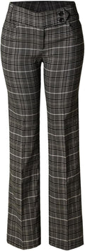 Design by Olivia Women's Ultra Stretch Bootcut Dress Pants - Comfy Fly