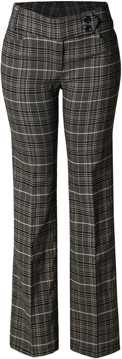 Ultra Stretch Comfy Bootcut Dress Pants for Work and Office