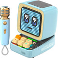Divoom Ditoo-Mic Bluetooth Karaoke Speaker with Pixel Display - Fun