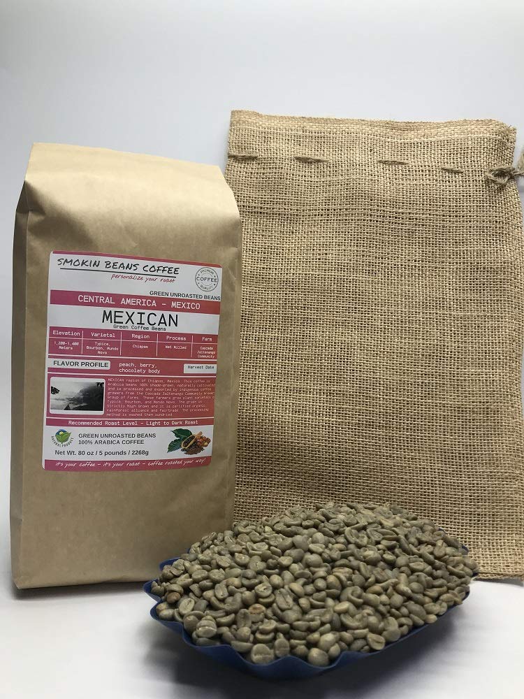 Specialty-Grade Green Unroasted Whole Coffee Beans for Roasting
