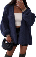 Womens Fall Oversized Cardigan Sweaters - Lightweight Cozy Fit