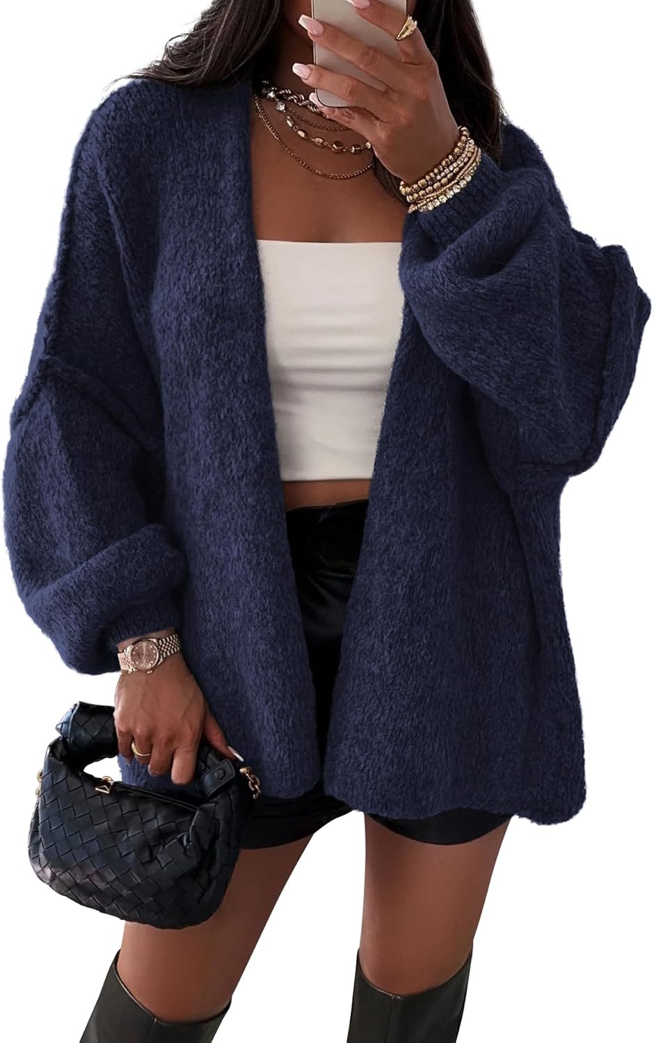 ATHMILE Womens Fall Oversized Cardigan Sweater for Style