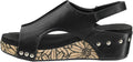 Corkys Volta Wedge Sandals - 2in Cork Heel with Marshmallow Comfort