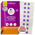SpotMyUV UV Detection Stickers for Sunscreen - Know When to Reapply