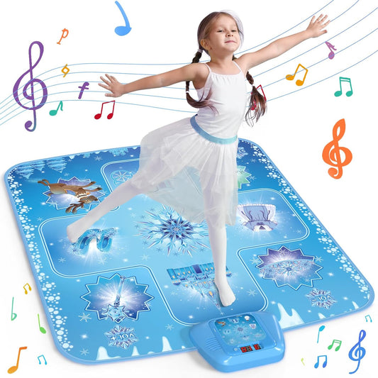 Frozen Dance Mat for Girls - Interactive LED Musical Playmat