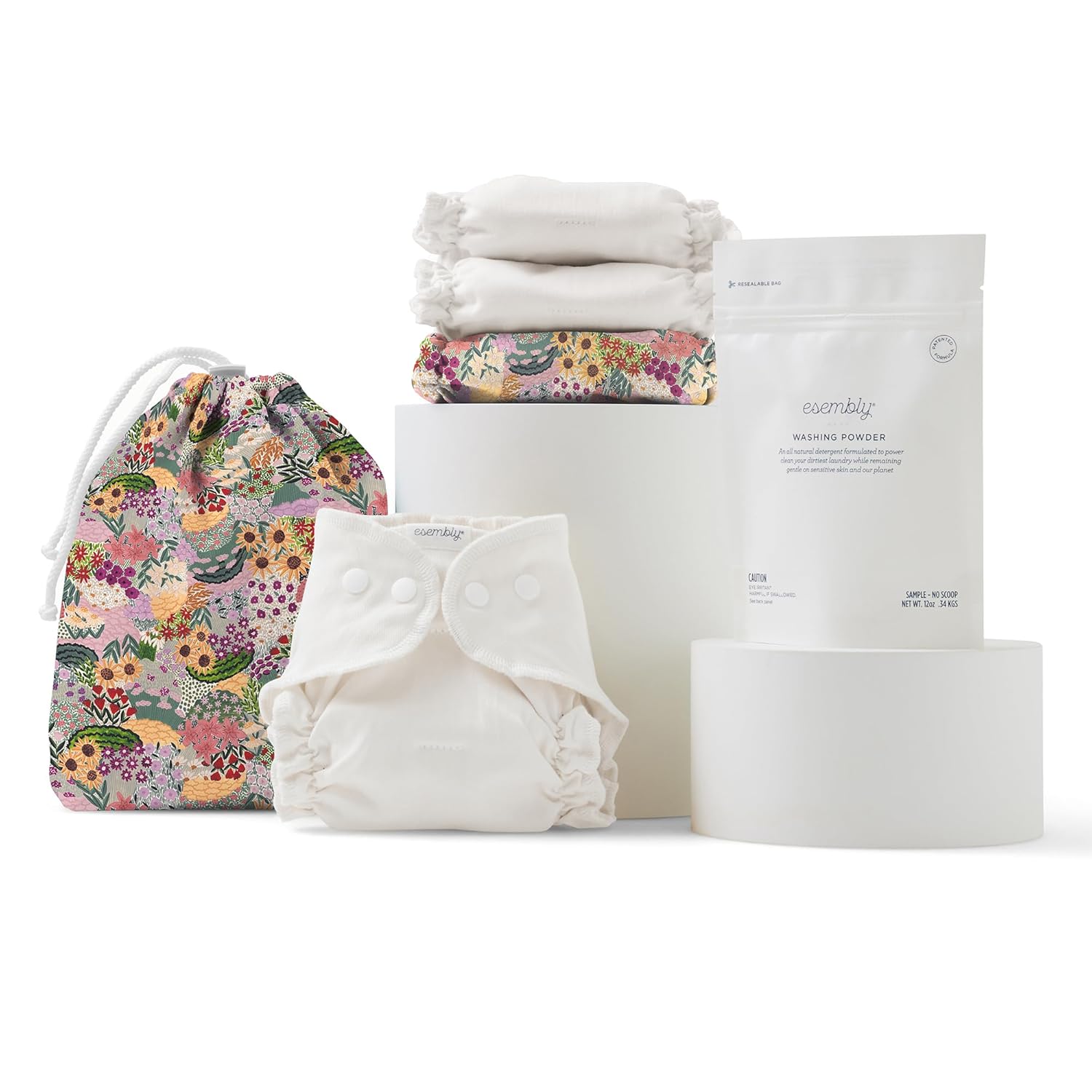 Esembly Try-It Kit for Cloth Diapering - Perfect Starter Set