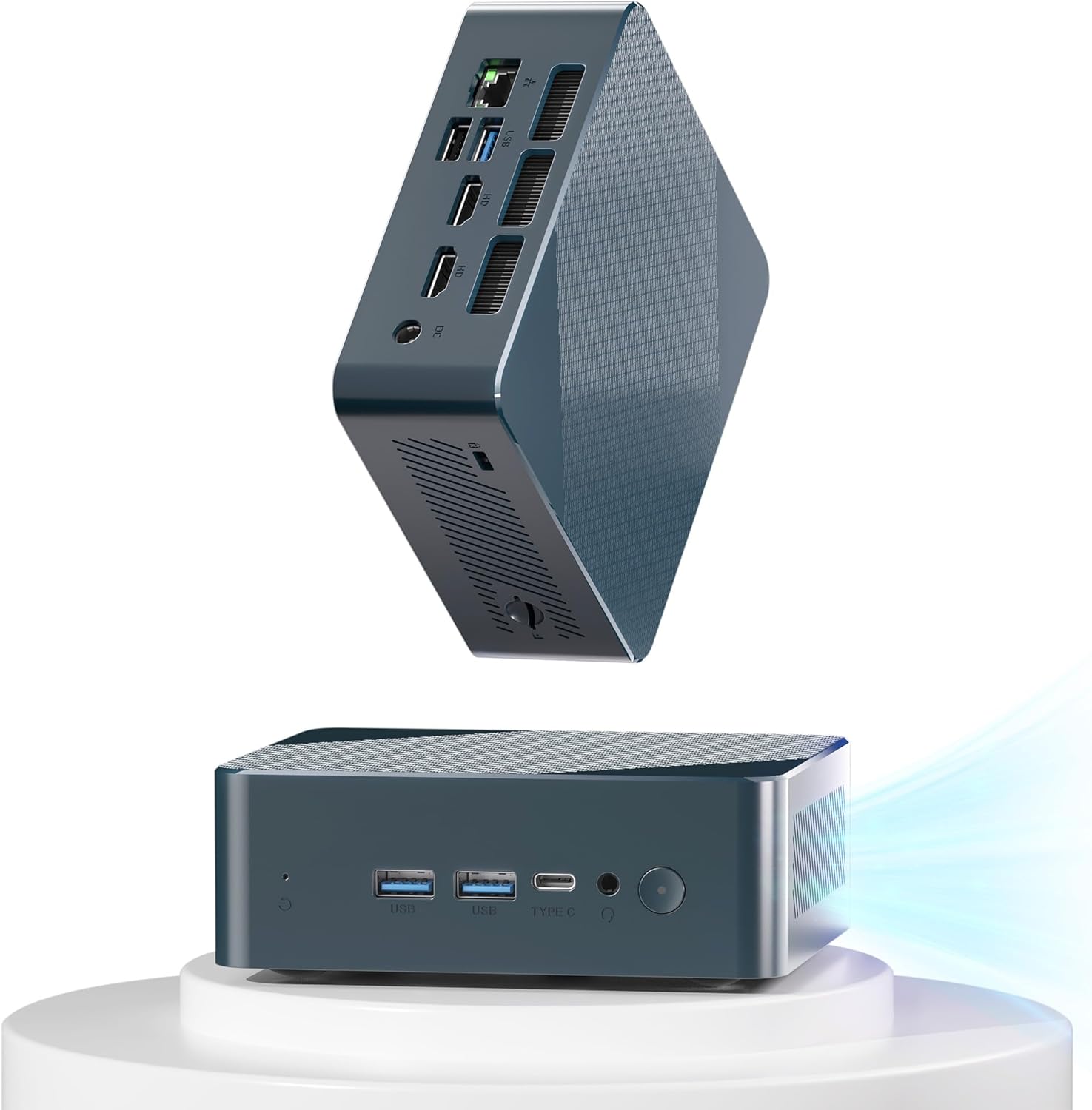High-Performance Mini PC with Ryzen 5 3550H and 16GB RAM