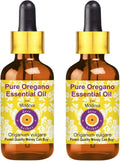 Pure Oregano Essential Oil 100ml x2 - Steam Distilled Therapeutic