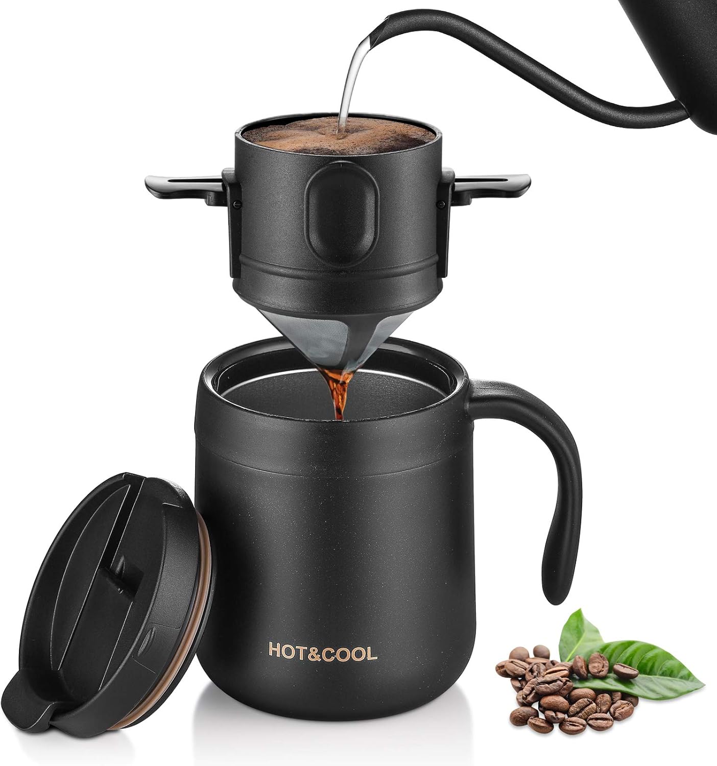 Portable Coffee Maker Set for Travelers