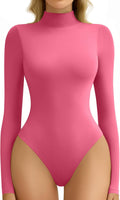 Avidlove High Neck Long Sleeve Bodysuit for Women Soft Comfort