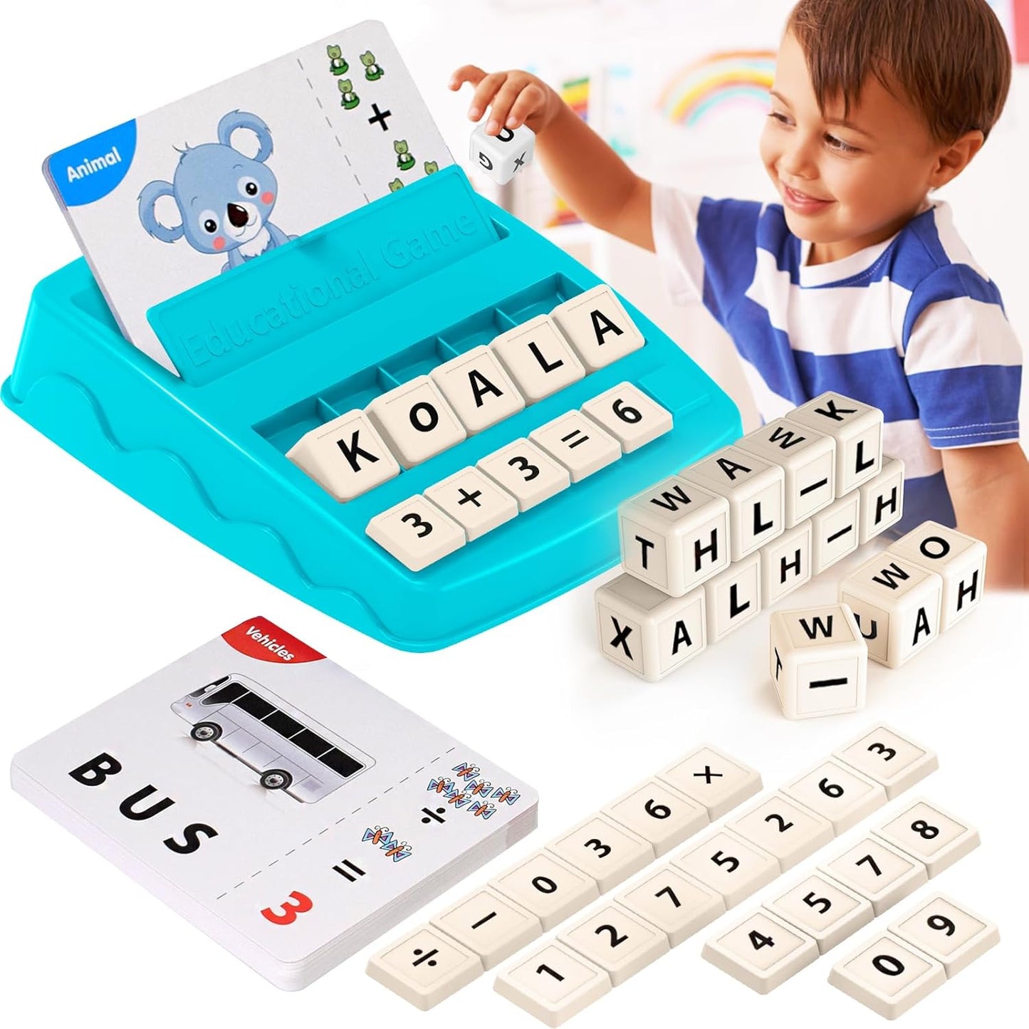 DEGIDEGI Matching Letter Game - Fun Learning for Kids 3-8