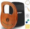 STRICH Lyre Harp 16-String Mahogany - Complete Beginner Set