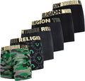 True Religion Mens Boxer Briefs Cotton Stretch Underwear Pack of 6 is