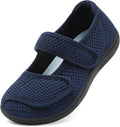 Womens Barefoot Walking Mary Jane Shoes - Adjustable Wide Fit