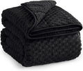 Super Soft Luxury Fleece Sherpa Weighted Blanket 15 lbs - Cozy Twin