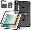 Miesherk Case for iPad Pro 12.9 - Rugged 360 Rotating Stand