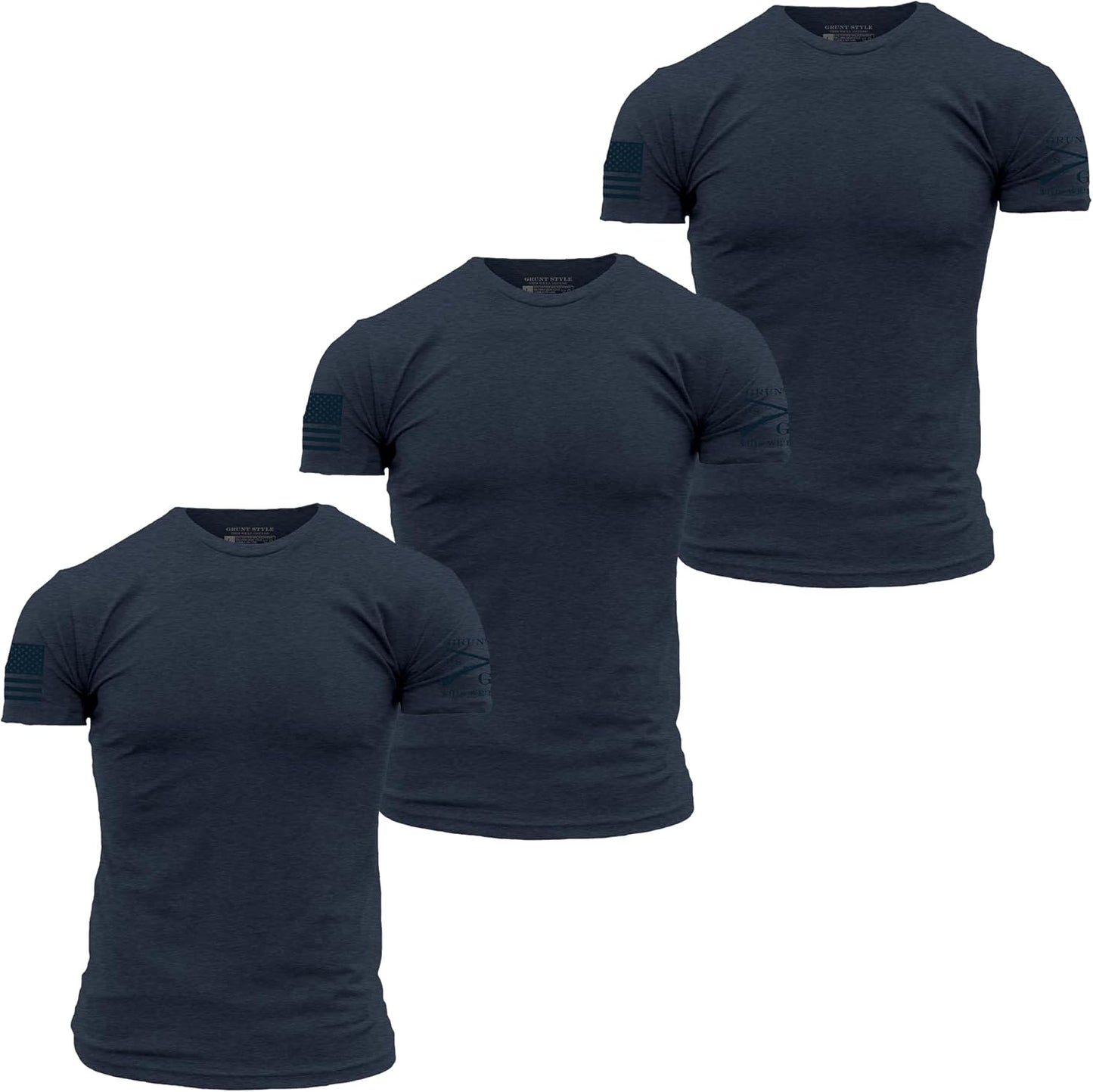Grunt Style Basic Crew T-Shirt Pack for Ultimate Comfort