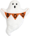 MON AMI Happy Ghost Plushie 14 in - Soft Halloween Boo Toy