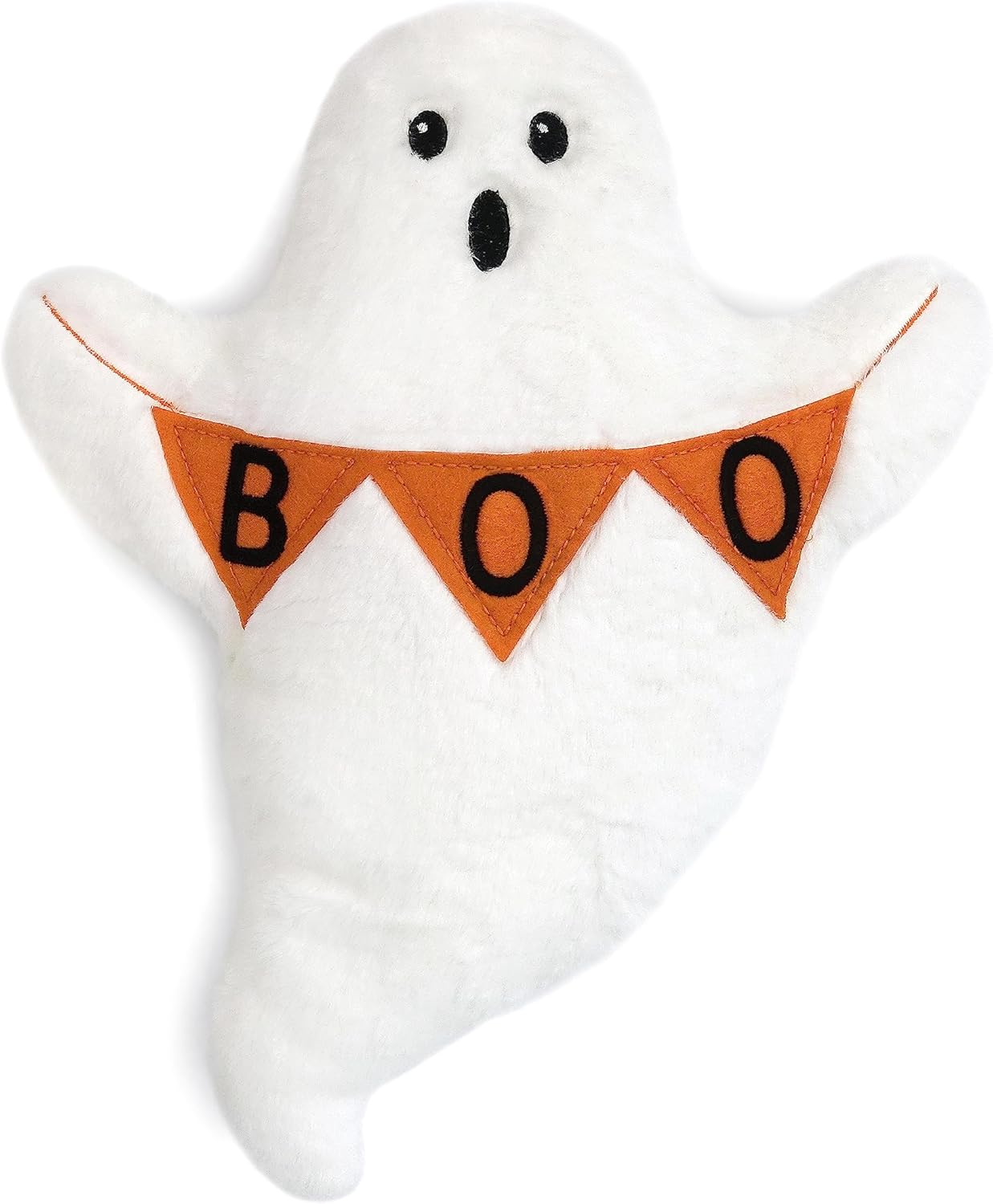 Happy Ghost Plush Toy - Soft Halloween Decoration for All Ages
