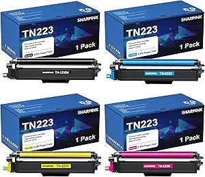 TN223 Toner Cartridge Compatible Replacement for Brother Printers