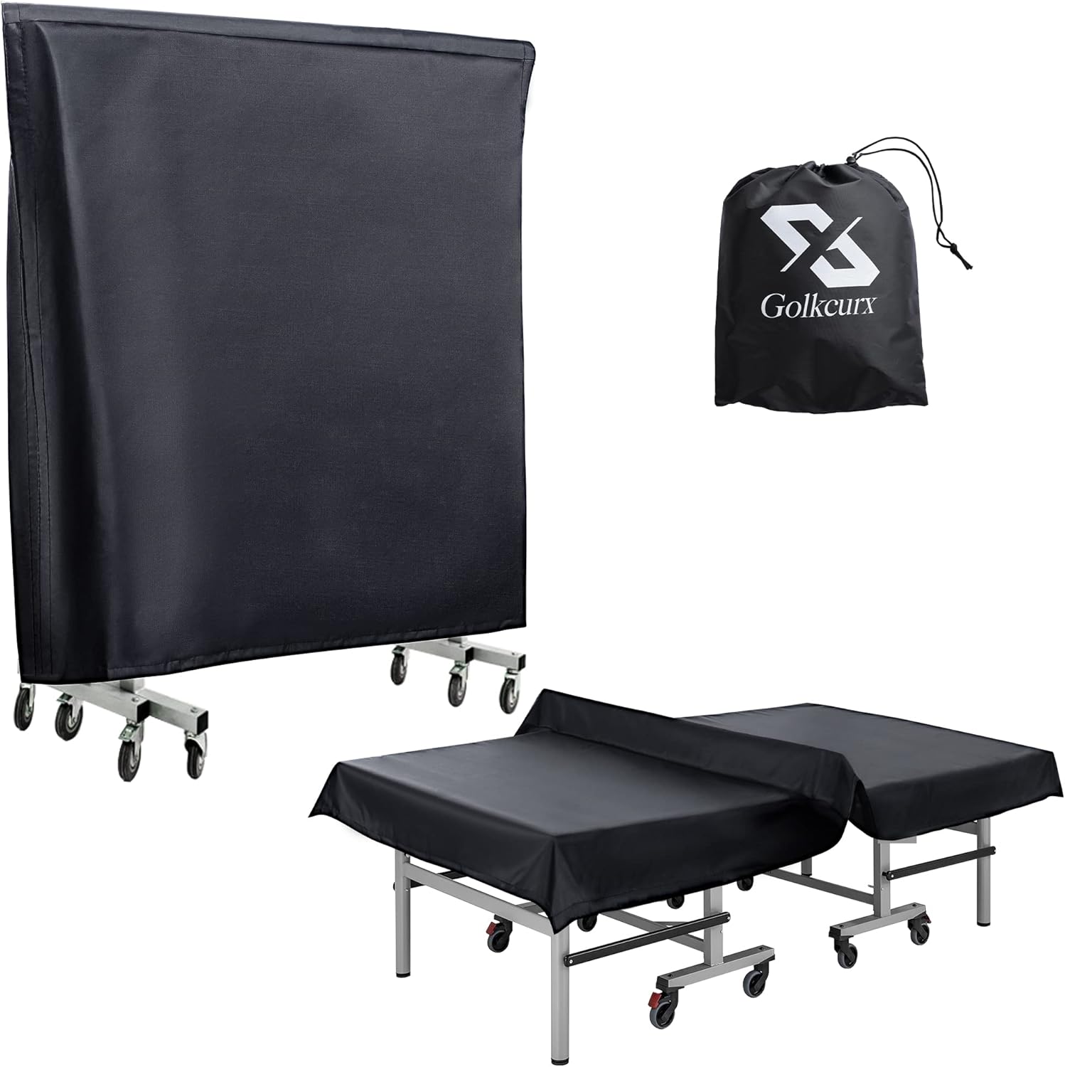 Golkcurx Waterproof Ping Pong Table Cover for 9x5 FT Tables