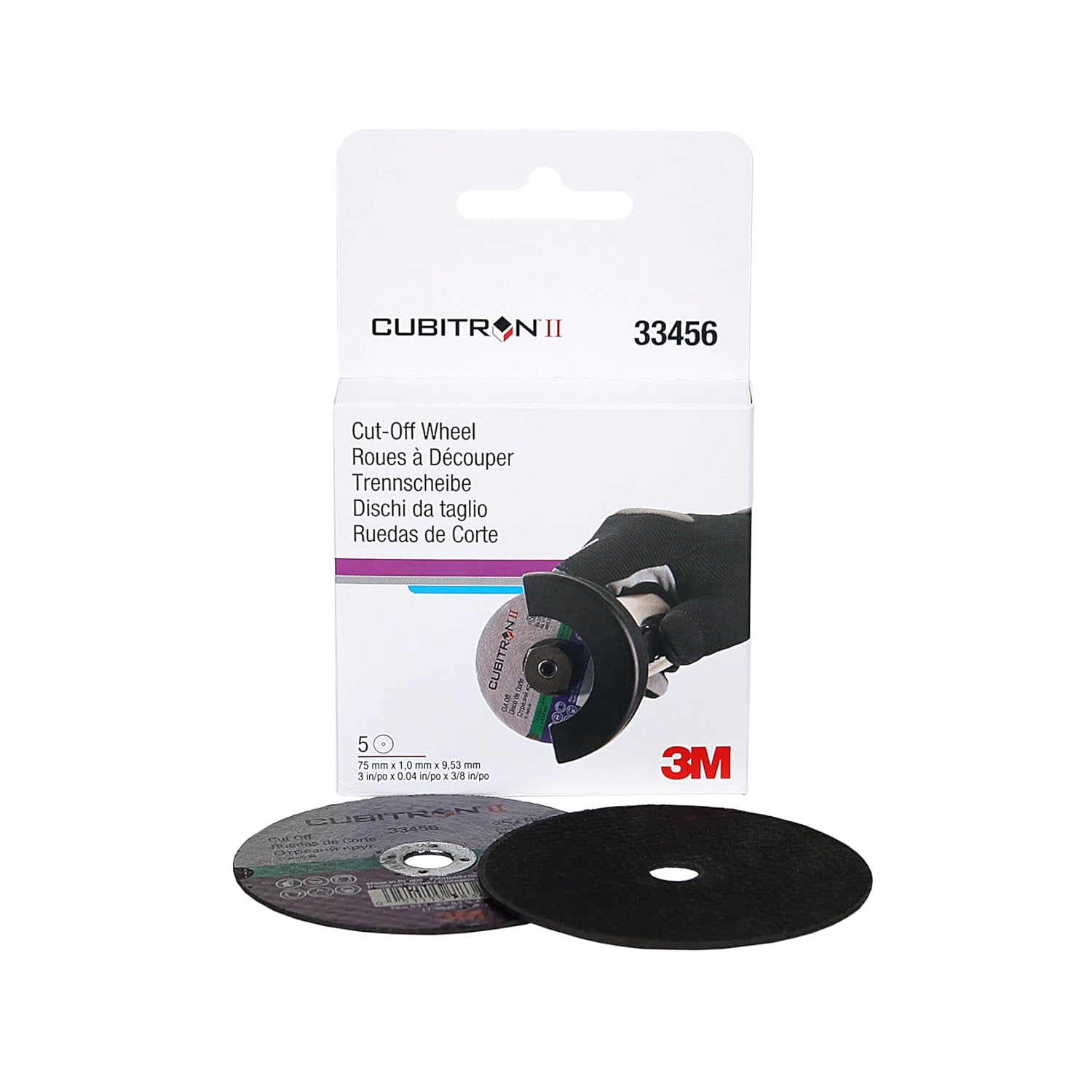 3M Cubitron II Cut-Off Wheel for Fast Cutting and Longevity